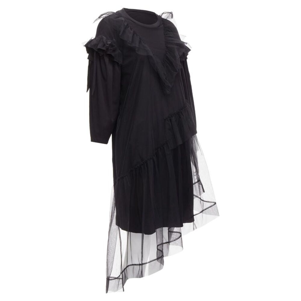 Simone Rocha Tulle Ruffle Overlay Dress - Picture 3 of 6